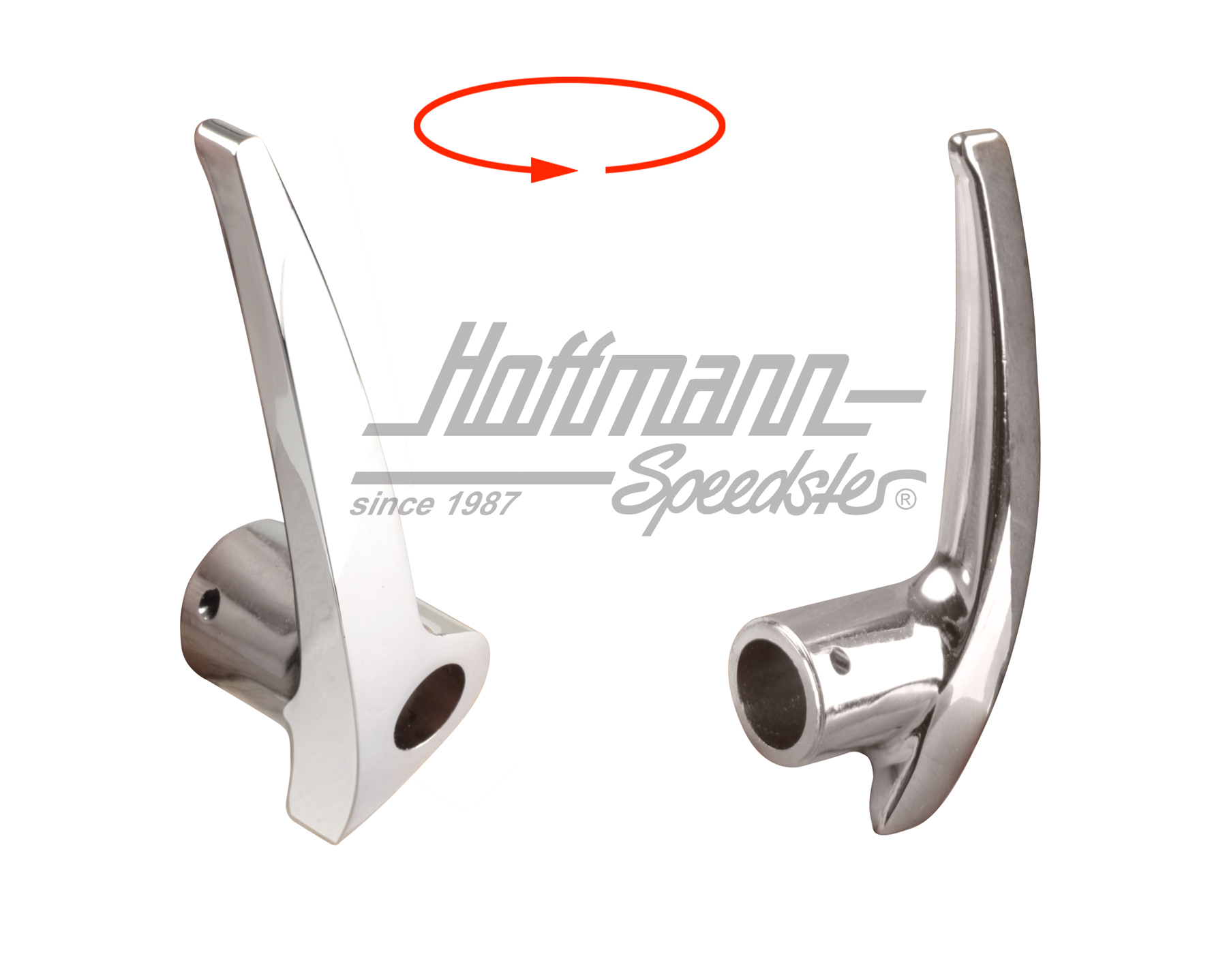 Cierre, ventanilla giratoria, cromado, izqda. | 901 542 553 21 | 512-0208-11