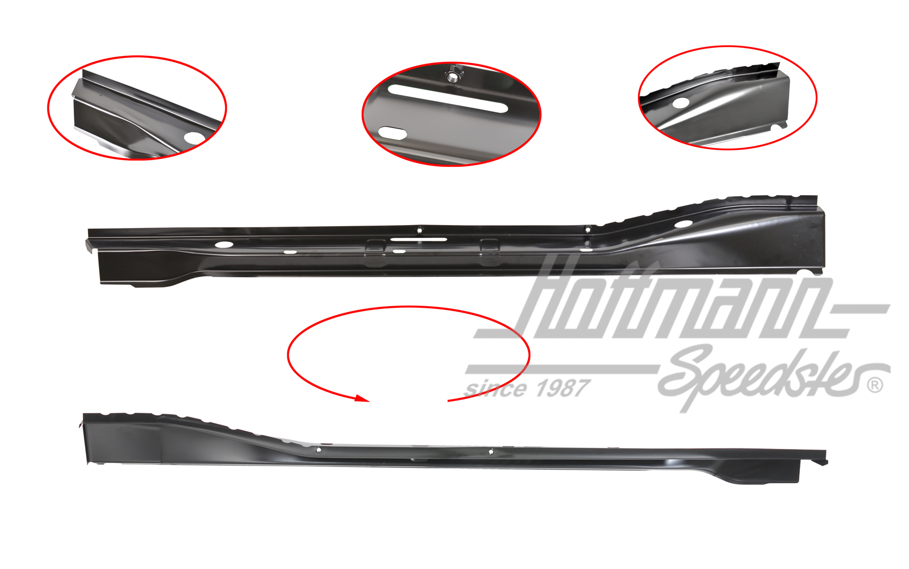 Apoyapié interior
, Furgoneta T3, izquierda | 253 801 251 | 390-0400-01