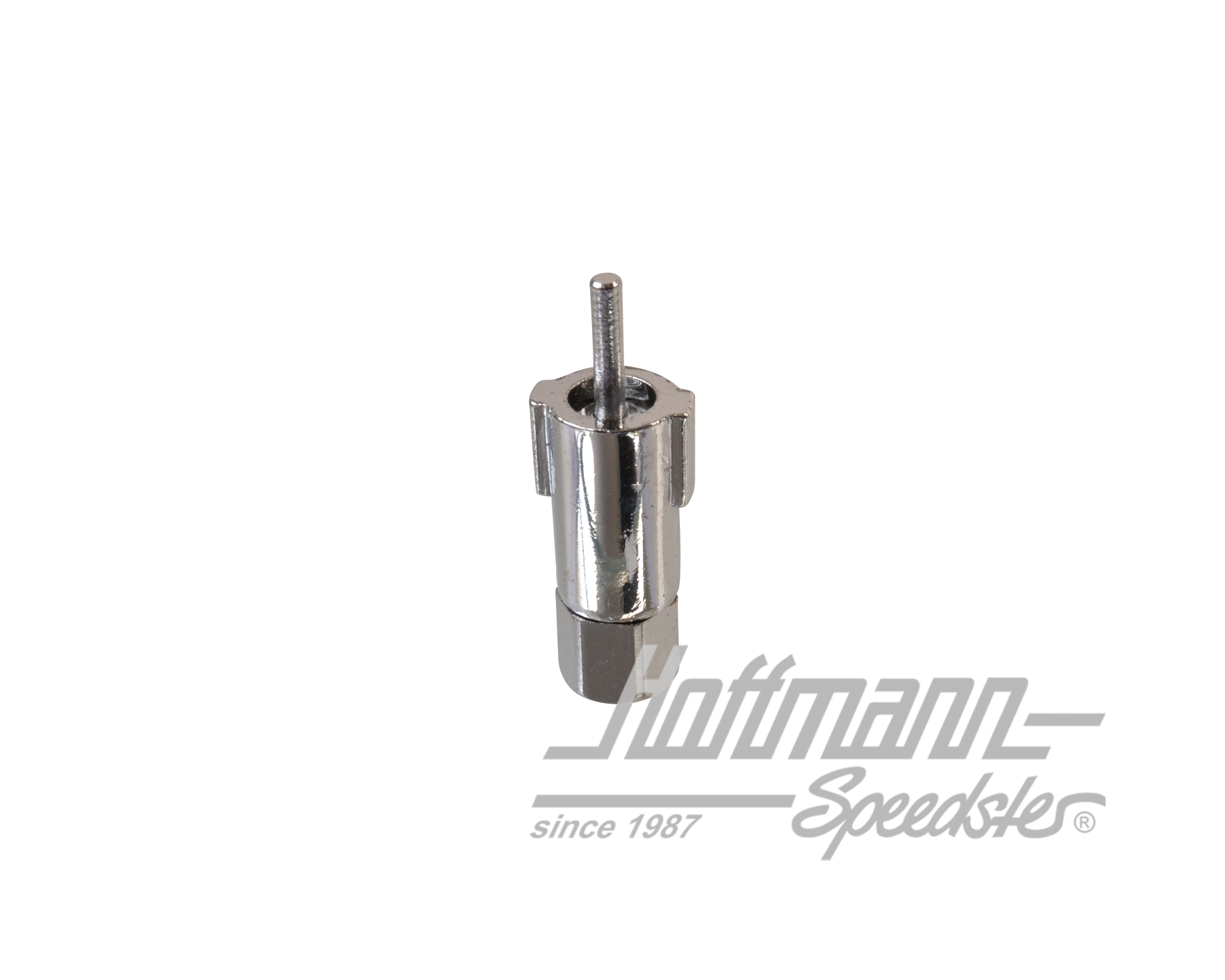 Botón, ventanilla giratoria,  911, 65-75, cromado                                                   