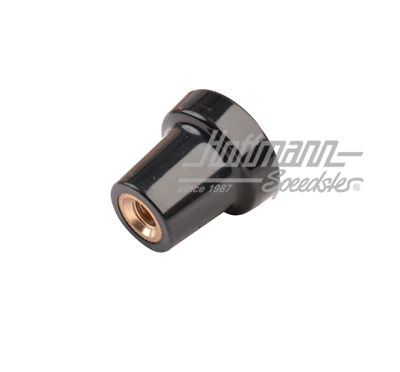 Botón, alumbrado / encendedor de cigarrillos, negro                                                 