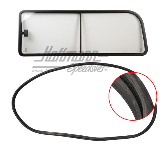 Ventana corredera, parte lateral, en el medio, transparente, derecho | 237 845 353 | 090-6332-01