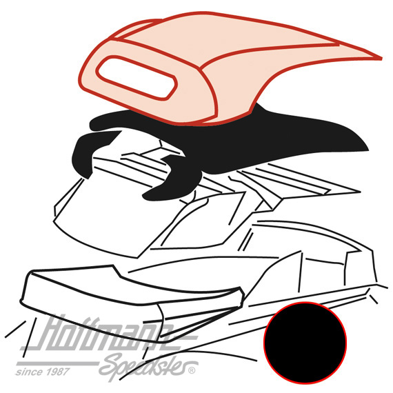 Capota, .67-7.72, Sonnenland, negra |  | 020-4662-10