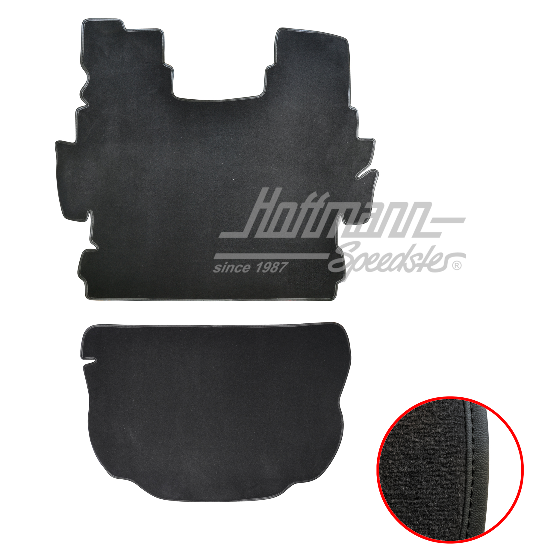 Juego de alfombrillas, maletero, 1302, negro |  | 026-6521