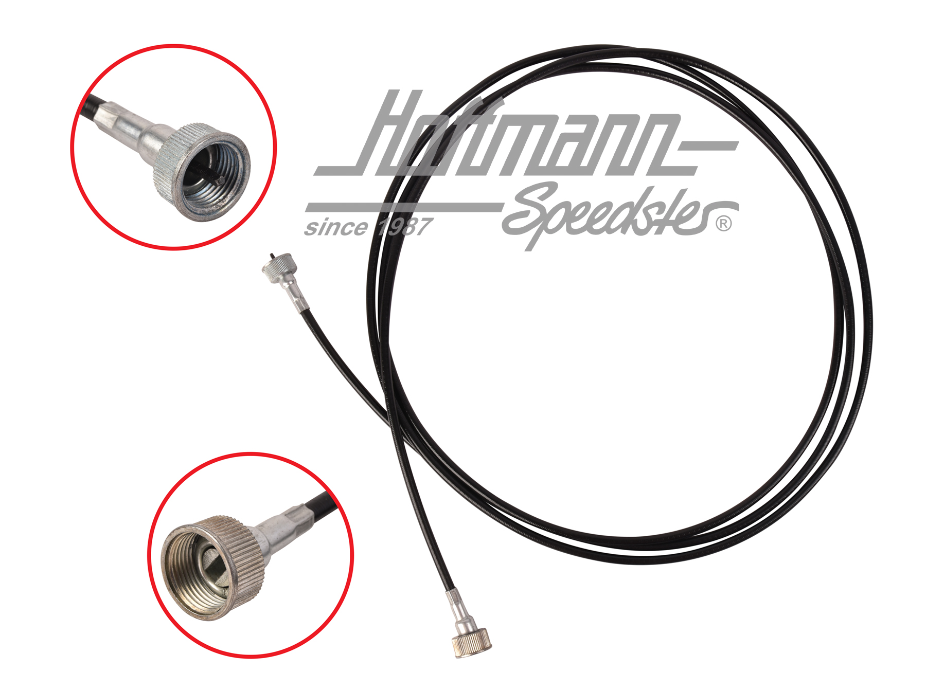 Cable de indicador de velocidad
, 3530mm, Porsche 914 | 914 641 111 00 | 600-9850