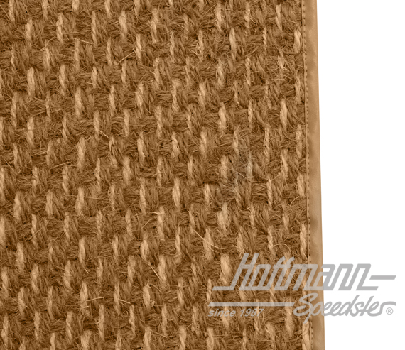 Alfombrillas, fibra de coco, 59-72, beige / marrón claro,                                           