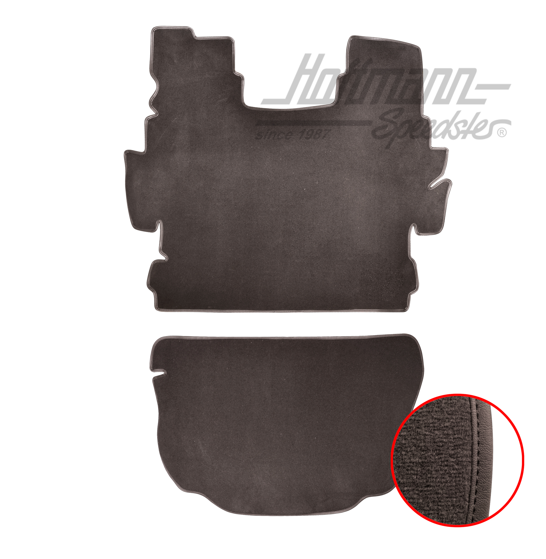 Juego de alfombrillas, maletero, 1302, gris antracita |  | 026-6522