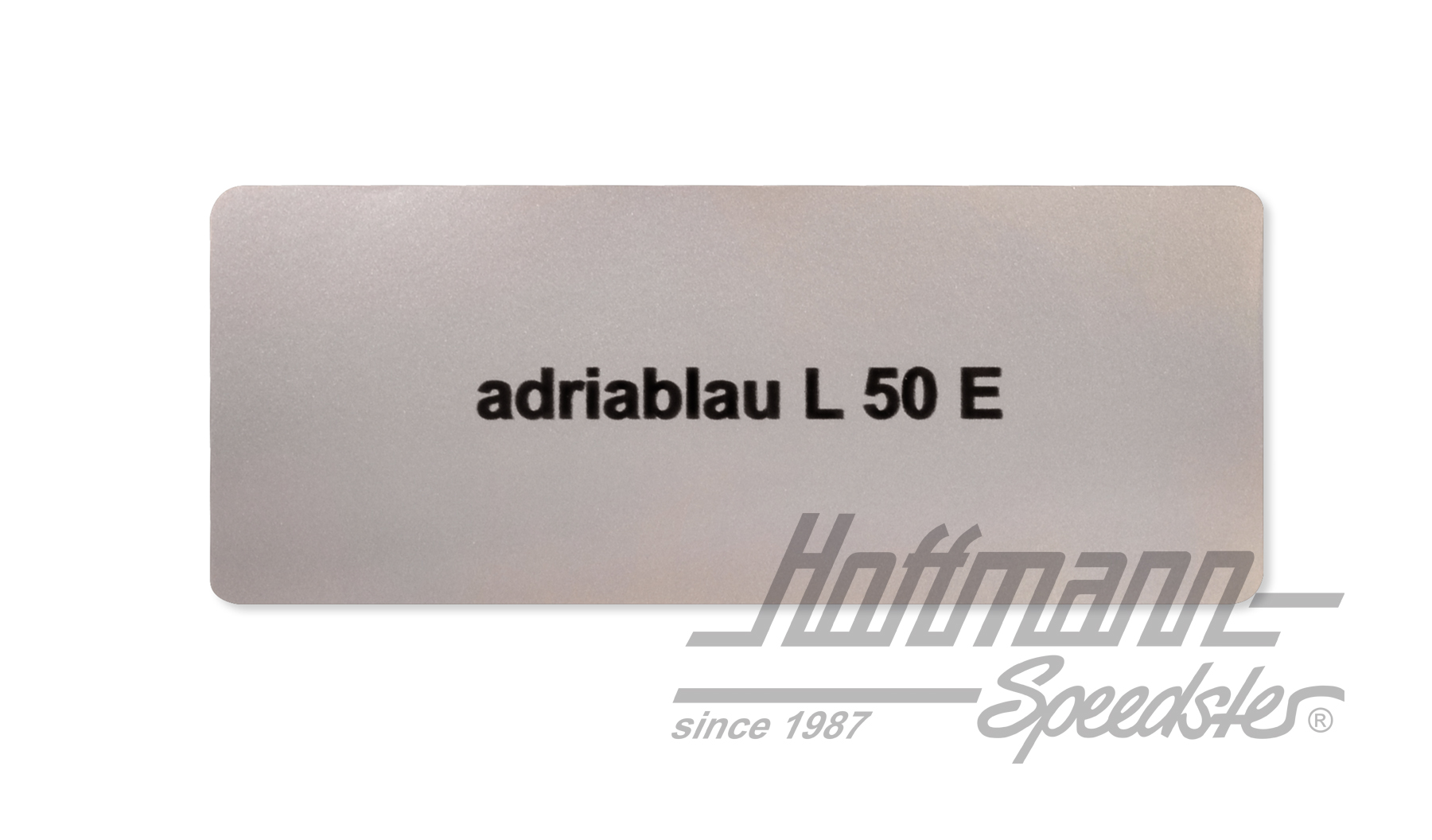 Pegatina, número de color L50E, azul adriático | L50E | 021-0180-10