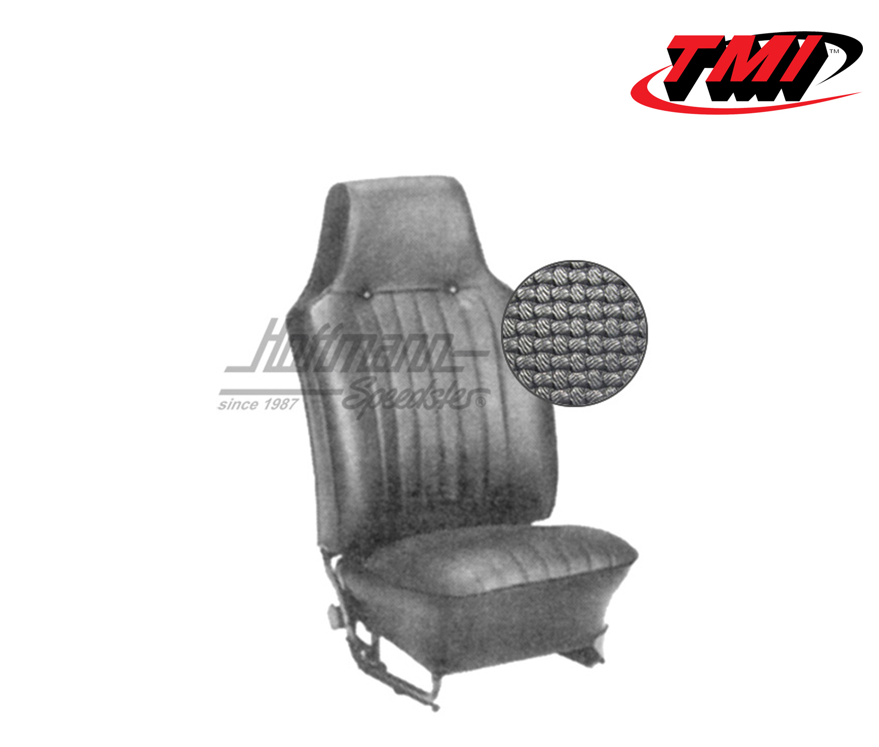 Fundas de asientos, Sedán, 67-69, tejido de cesta, negro | 43-1125-01 | 055-5740