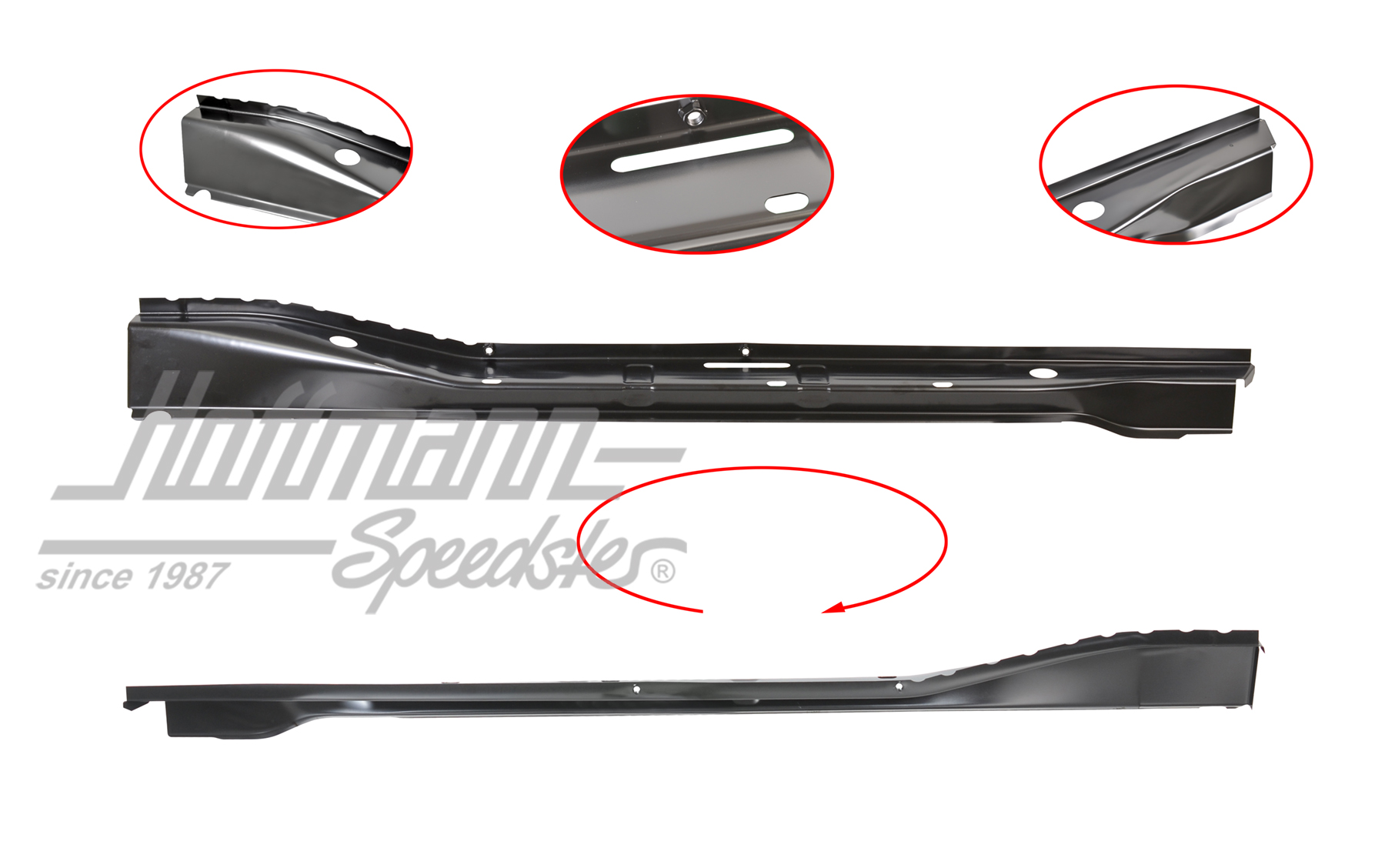 Apoyapié interior
, Furgoneta T3, derecha | 253 801 252 | 390-0400-02