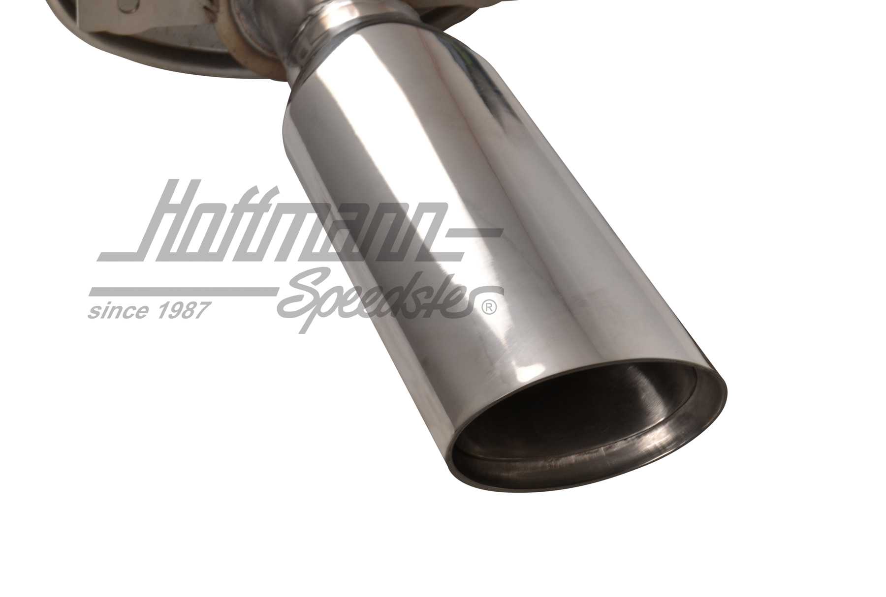 Silenciador de escape, acero inoxidable, 924 S/944                                                  
