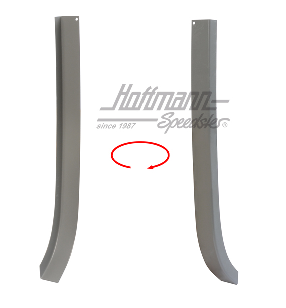 Chapa de acoplamiento, pasarueda, posterior, derecha | 211 813 344 CAB | 096-0284-02