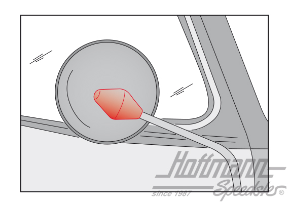 Caperuza
, soporte de retrovisor, Furgone T1, izqda. / dcha.                                       