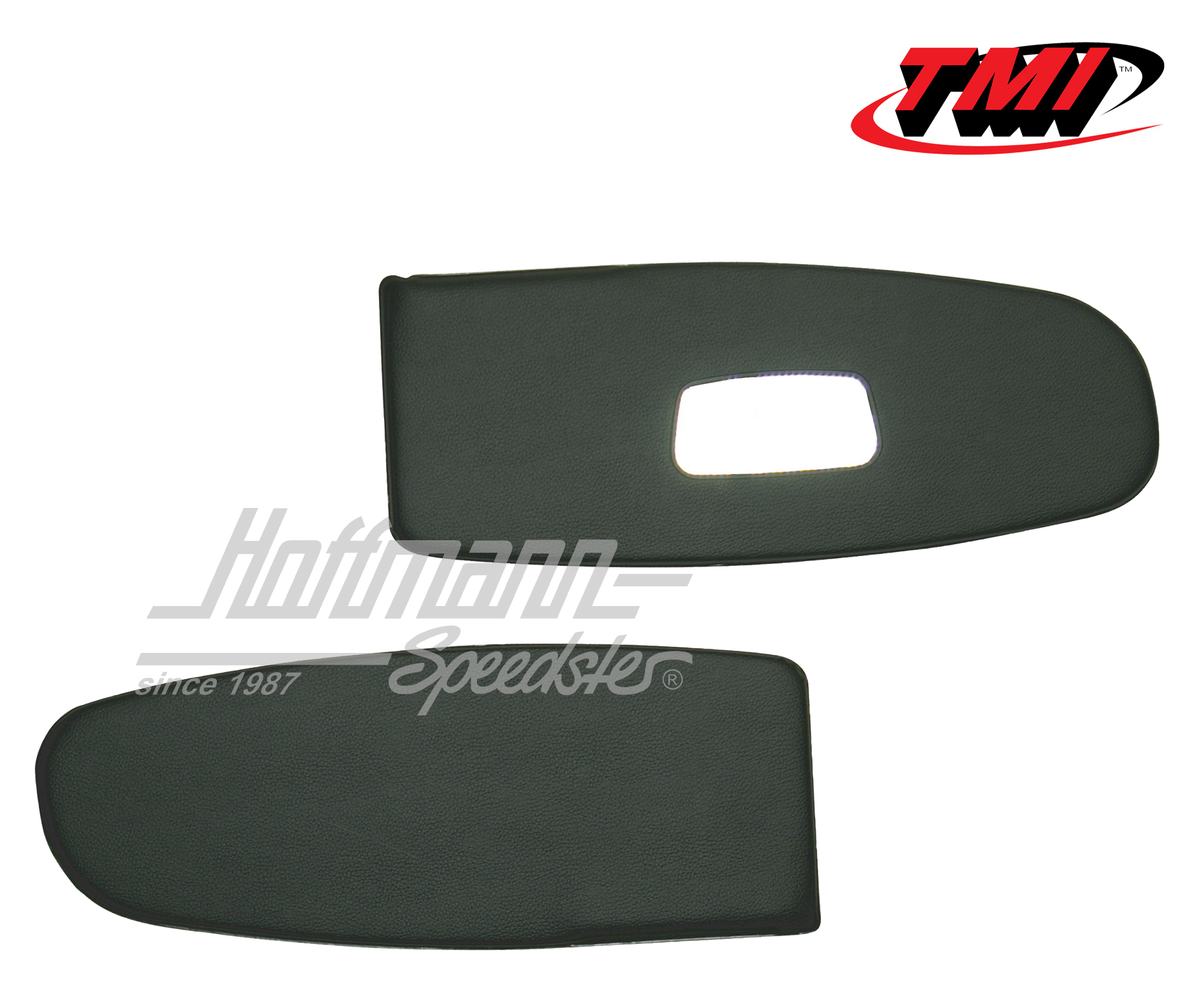 Viseras parasol, negras, con espejo, 8.55-7.64 | 21-1513-211 | 066-0113-10