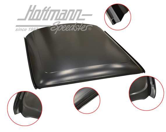 Chapa de reparación, techo, 1/3 al frente, Furgoneta T2 | 211 817 111 V | 096-0694-10