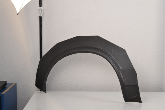 Chapa del paso de rueda, exterior, trassero, derecho | 216 05 2 | 240-0652