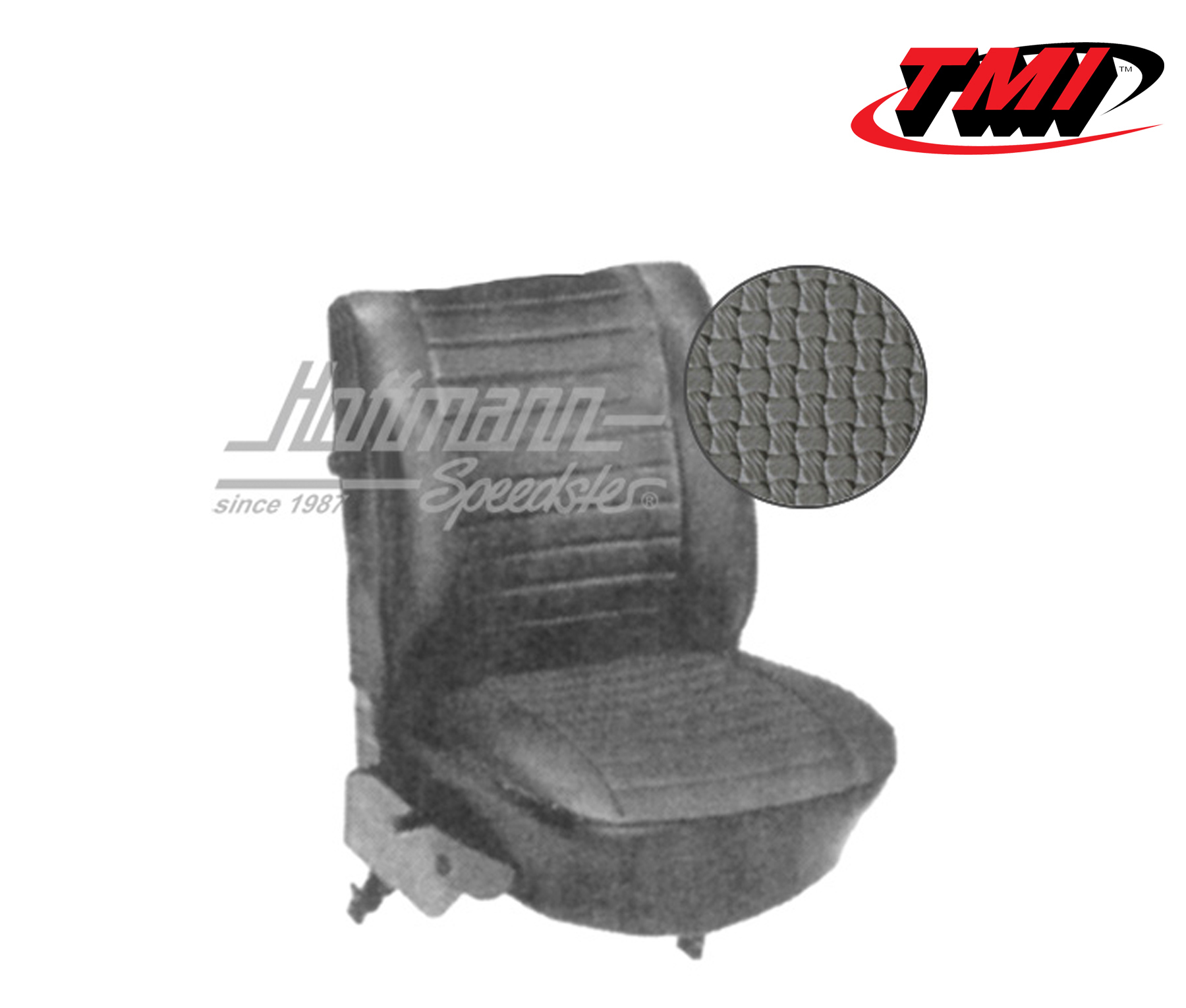 Fundas de asientos, Cabriolet, 8.73-7.76, gris | 43-1332-06 | 055-6835