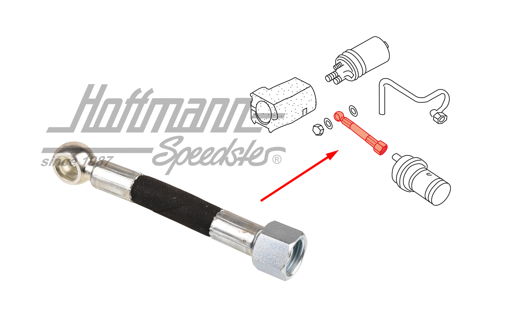 Conducto de gasolina, depósito de combustible/bomba | 533 201 220 | 110-2370-32