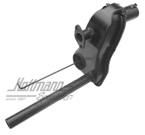 Intercambiador de calor, 22KW/30CV, dcha. | 111 255 102 C | 020-0142