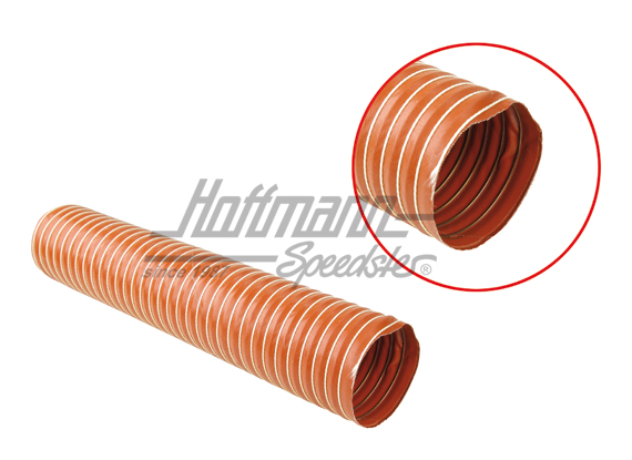 Tubo flexible, caja para clapetas de calefación/intercambiador de calor                             