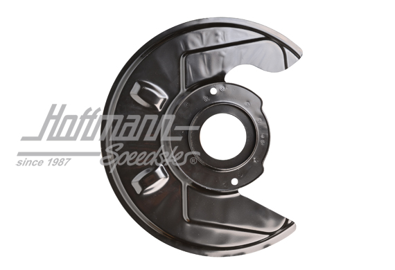 Chapa guardapolvo, Furgoneta T2, freno de disco, anterior, izqdo.                                   