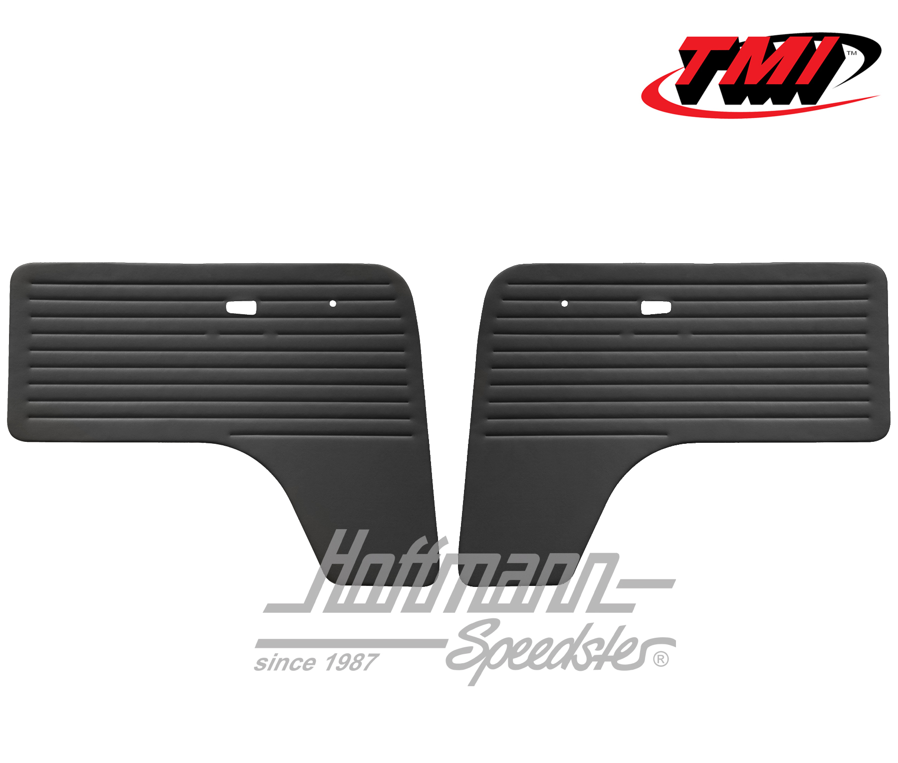 Panel de puerta delantera, Furgoneta, 8.67-79, negro | 10-2102-11 | 098-0520-01