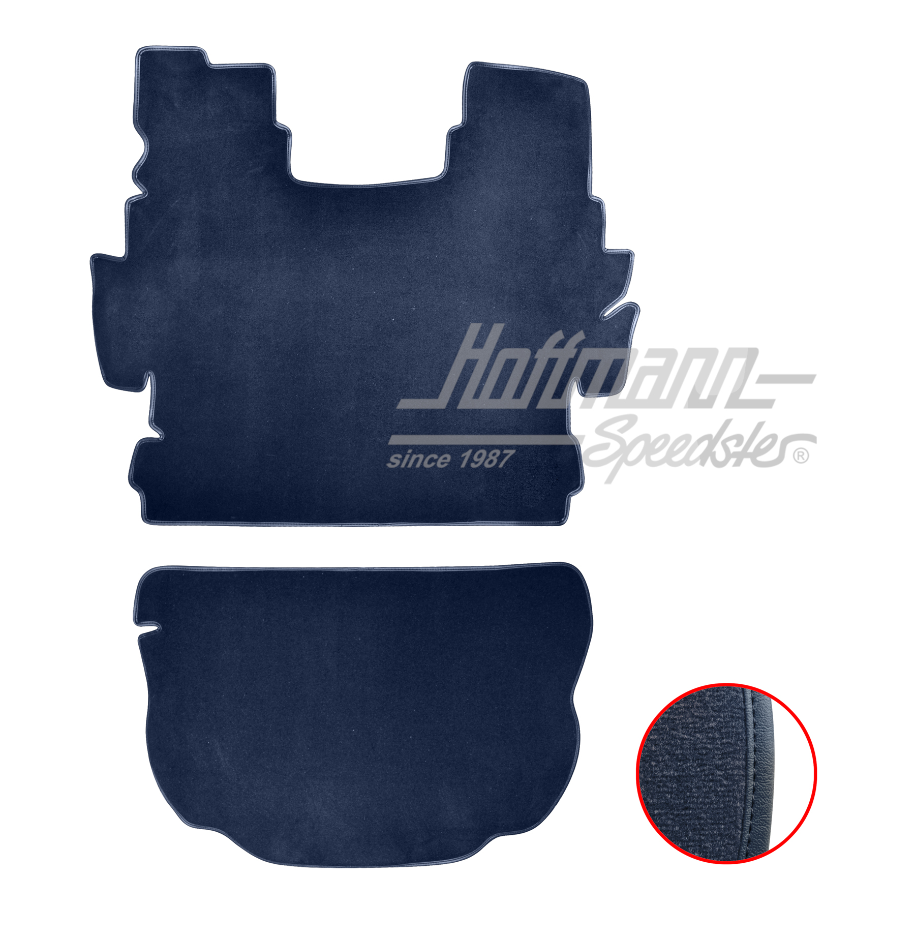 Juego de alfombrillas, maletero, 1302, azul |  | 026-6524