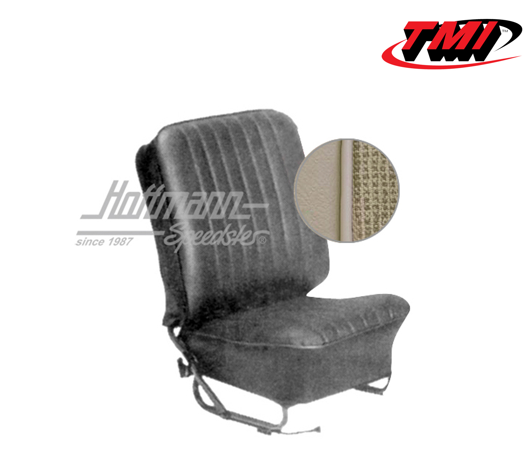 Fundas de asientos, Sedán, 57-64, tejido mesh, blanco antiguo | 43-1123-15-336 | 055-5650-15