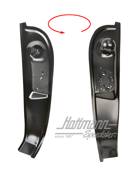 Chapa de montante de bloqueo, 65-68, izquierda | DAN 502 041 00 | 590-0050-01