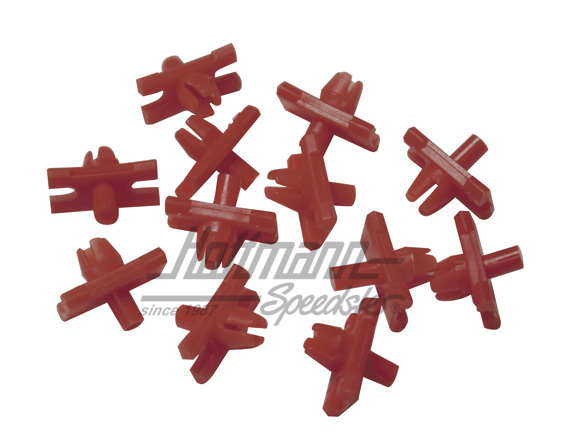Clips de moldura, listón del apoyapiés, 12 piezas | 803 853 139 C | 180-1150-03