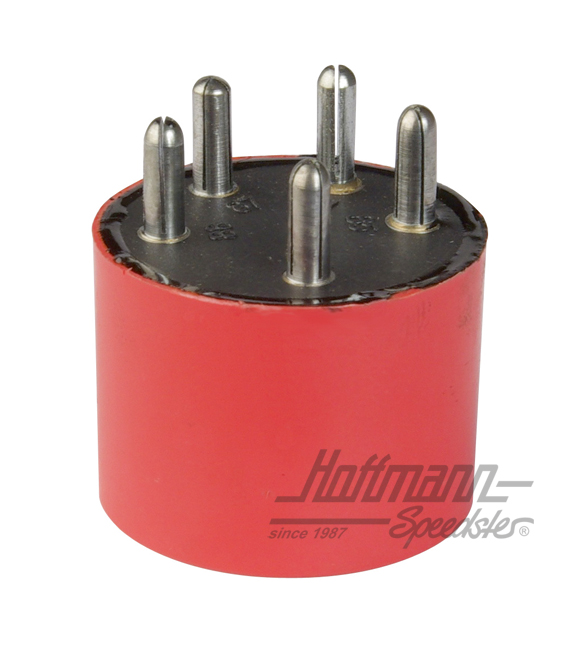Relé, rojo, redondo, (bomba de carburante)                                                          