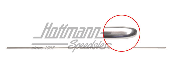 Moldura, 10 mm, iquierda / derecha, abrillantado anodizado | 113 853 555 D geglänzt | 020-2100-20