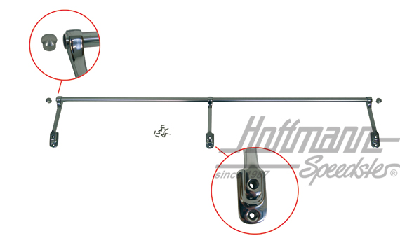 Jail Bars, banco de asiento posterior, Furgoneta T1/T2 | 241 898 410 | 097-8600