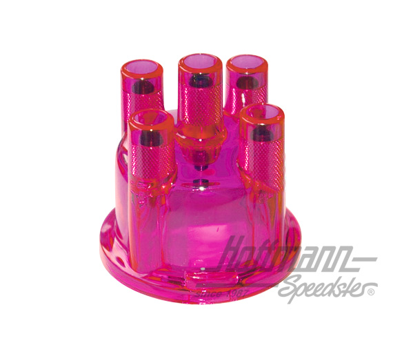 Tapa de distribuidor, transparente, fucsia neón |  | 010-0944