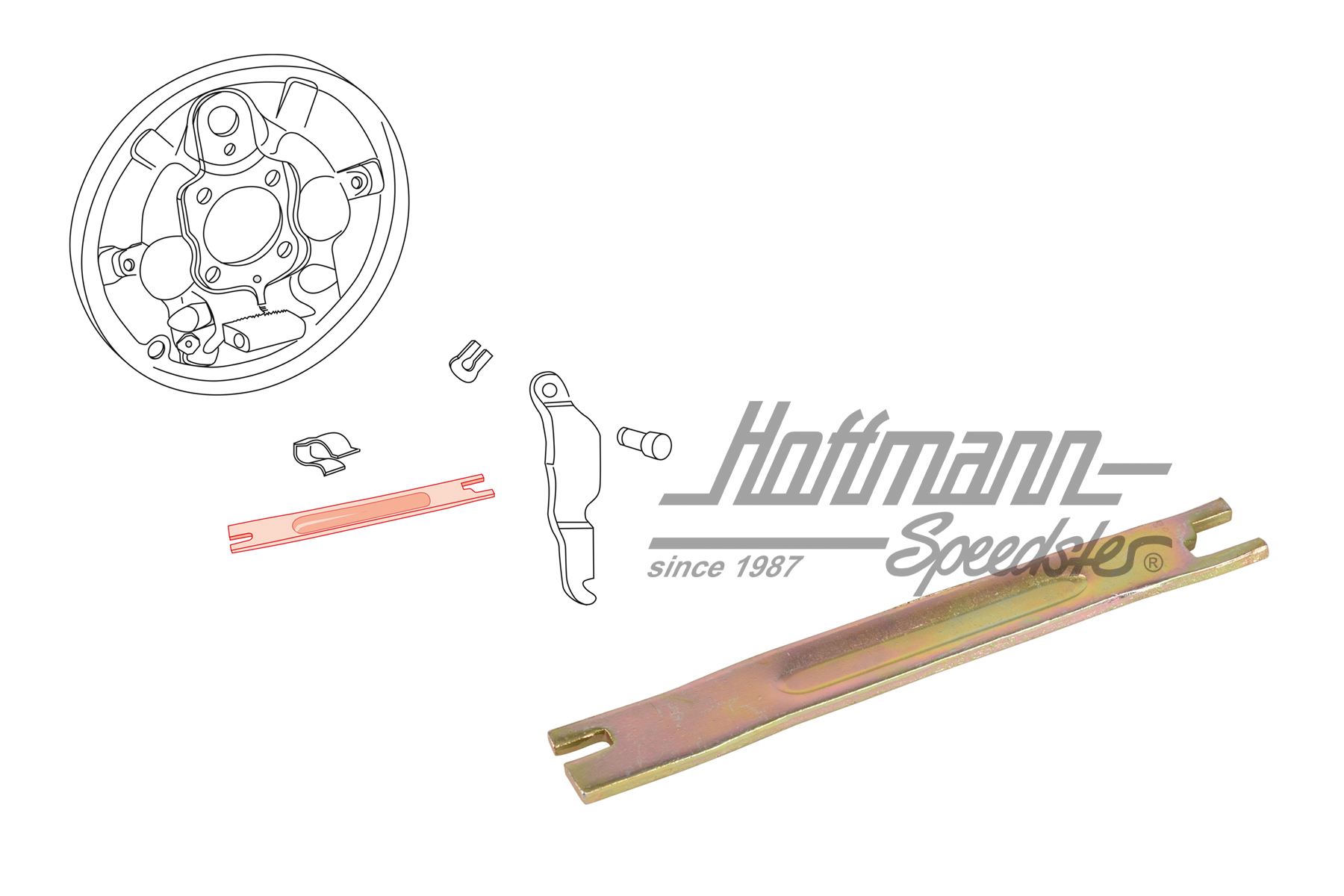 Varilla de presión, 10.57-, posterior, izqda./dcha. | 113 609 631 A | 020-4097