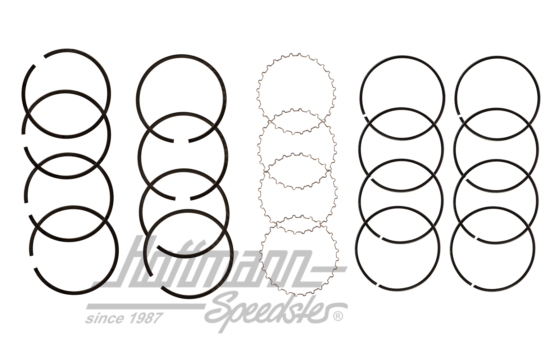 Aros de pistón, 96 mm, 2.0, para 4 pistones | AC 198 175 | 092-0641-02