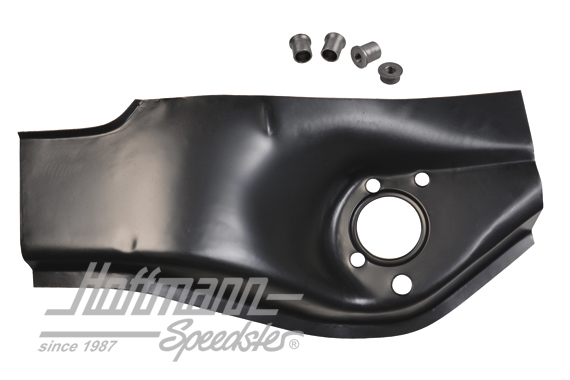 Chapa de reparación, tubo de eje, posterior, izqda. | DAN 501 963 00 | 590-0568-01