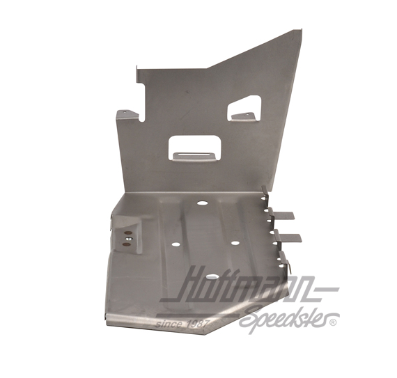 Chapa de batería, posterior, Diesel, izquierda                                                      