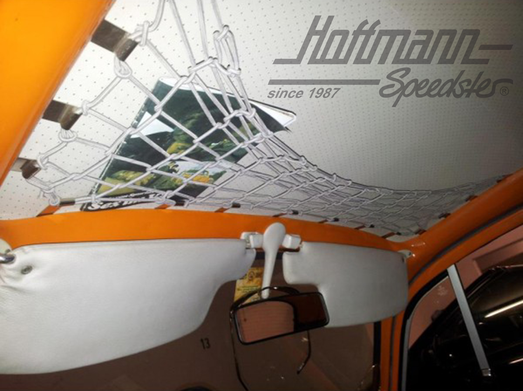 Redecilla de equipaje, interior en el techo, Escarabajo, beige                                      