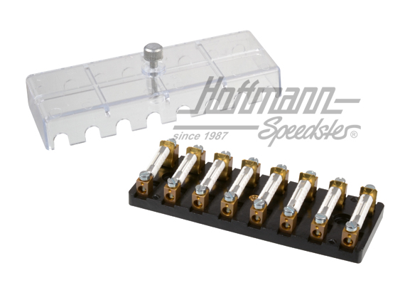 Caja de fusibles con tapa, óctuple (transparente) | 211 937 035 X | 020-1246-28