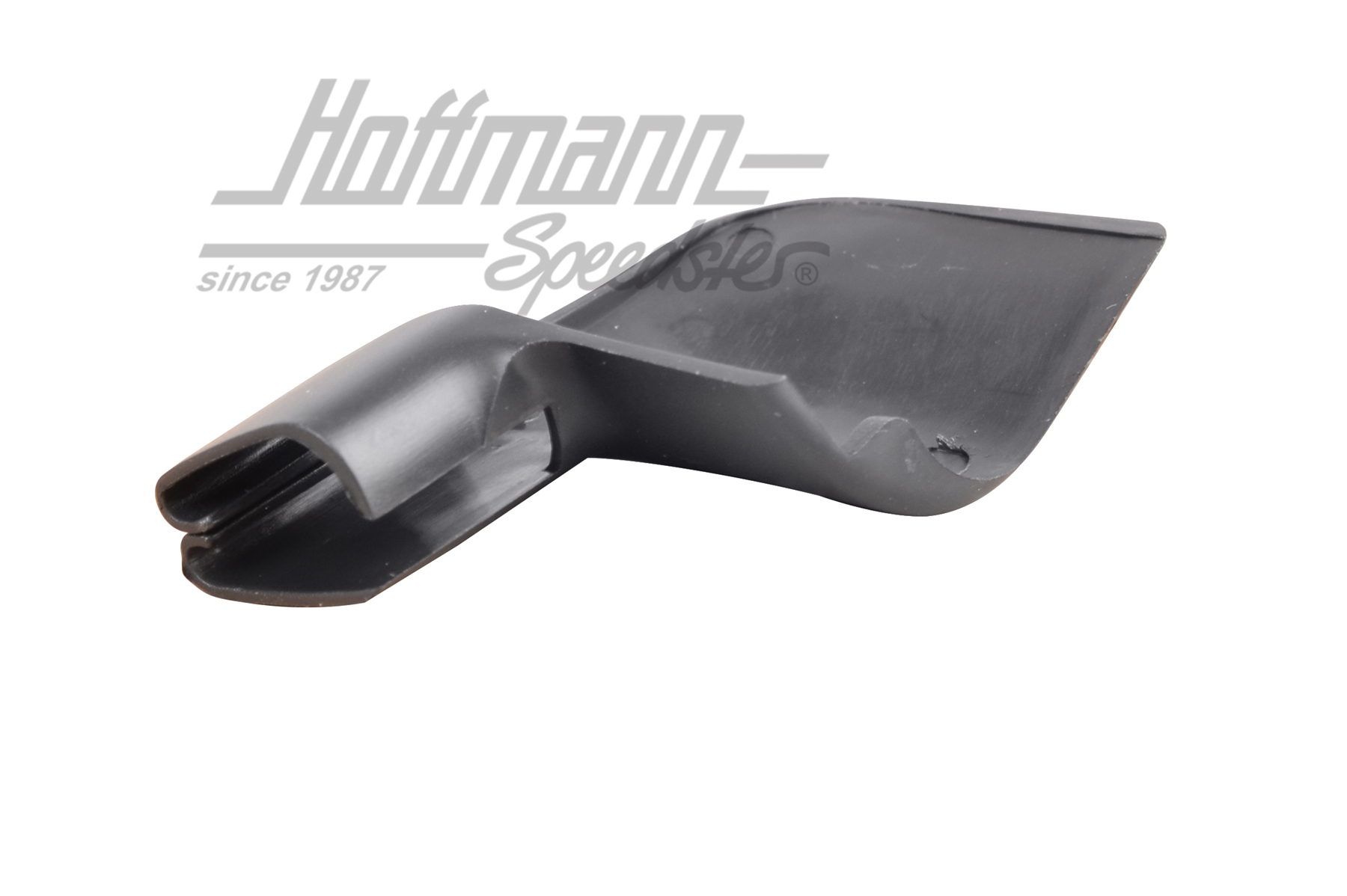 Cobertura, burlete, puerta corredera, dcha., negra
                                                