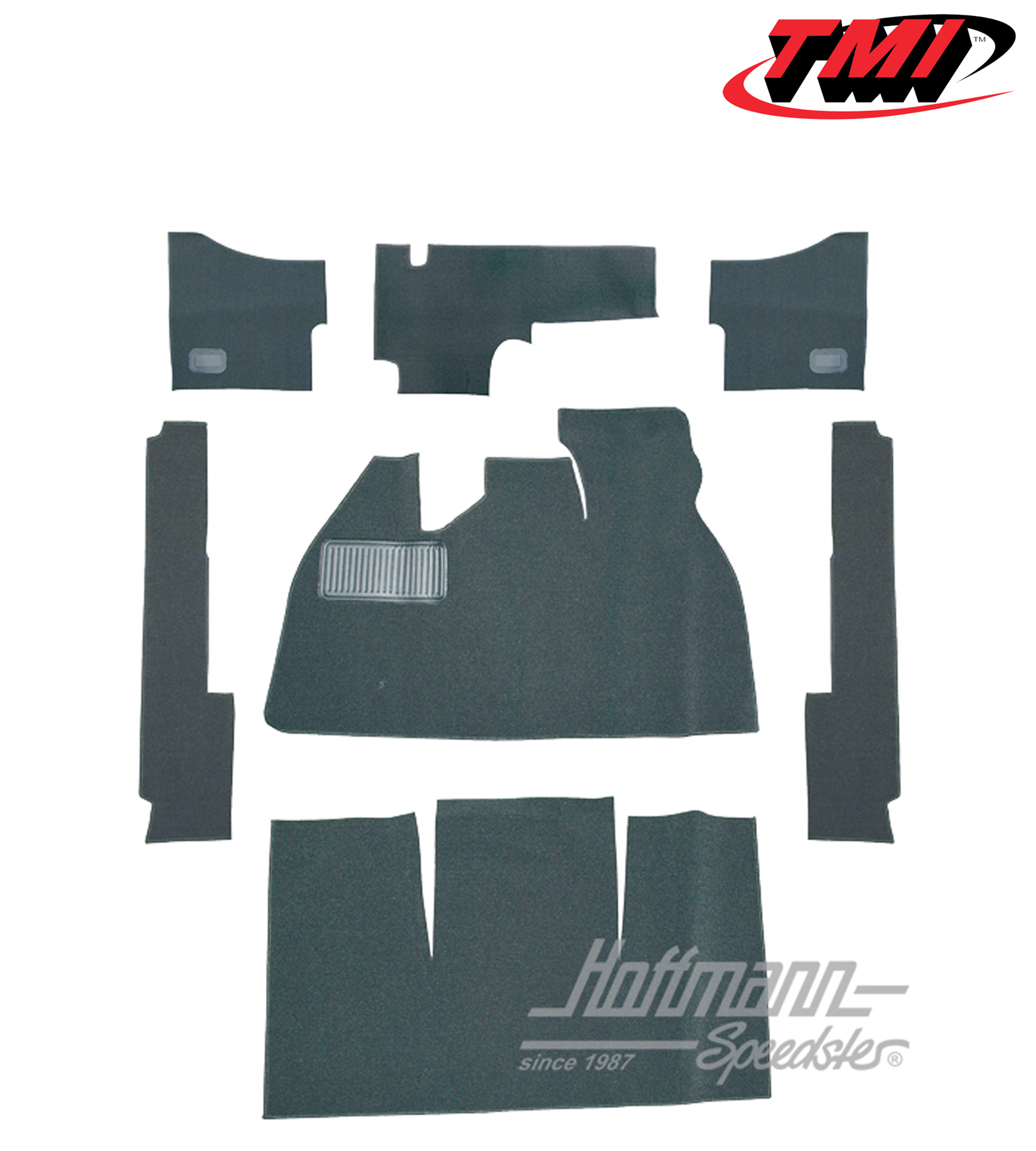 Juego de alfombrillas, Sedán, gris, 8.57-7.68 | 34-F1106-407 | 020-5320