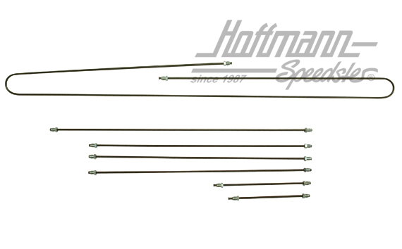 Kit de tubería de freno, Tipo 181, eje oscilante |  | 080-4030-05