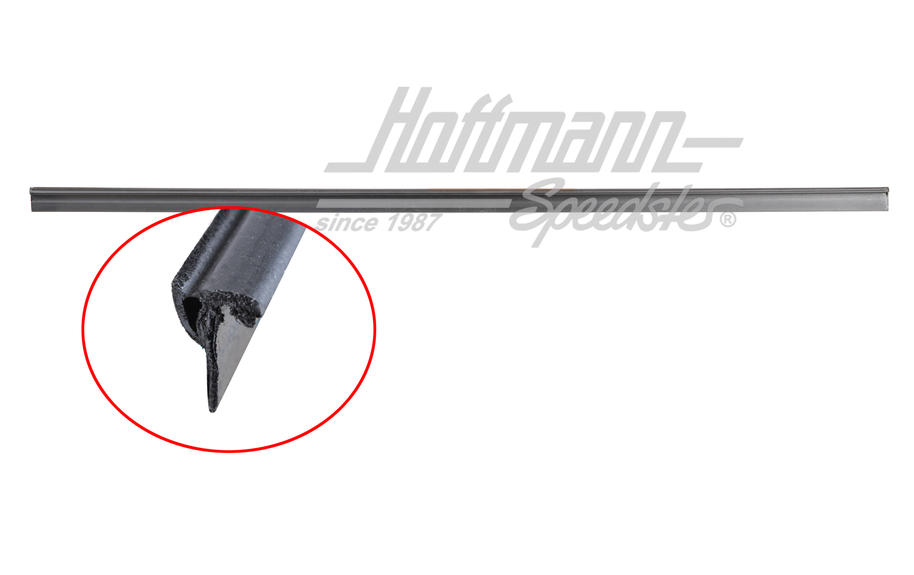 Junta de ranura de ventanilla, interior, anterior/posterior, izqda./dcha. | 155 837 475 B | 180-4052-15