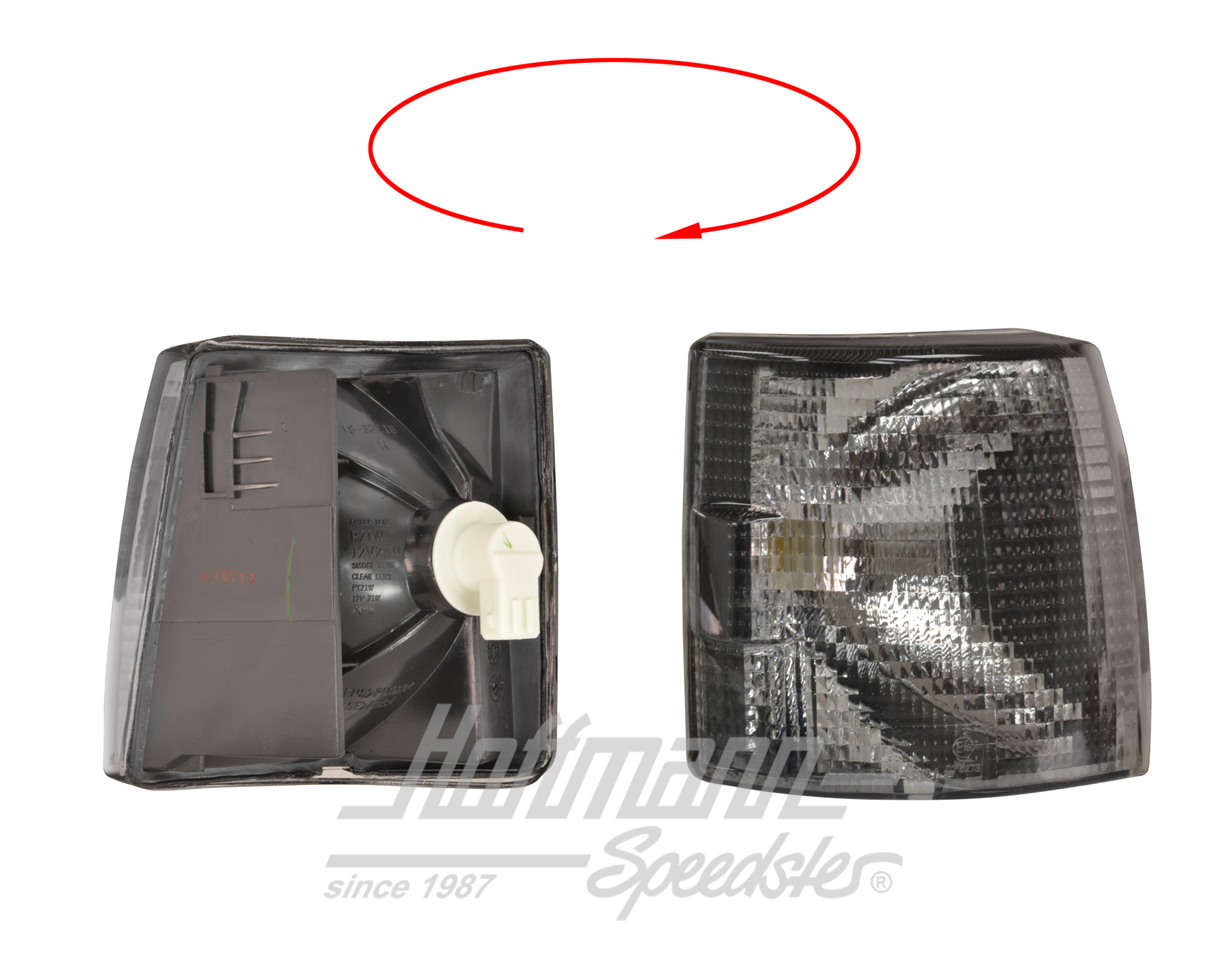 Intermitente, anterior, negro, dcha. (corto) | 701 953 050 S | 409-3760-22