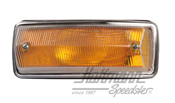 Intermitente, blanco / naranja / cromado, 67-72, izquierda | 211 953 003 | 097-2055-11