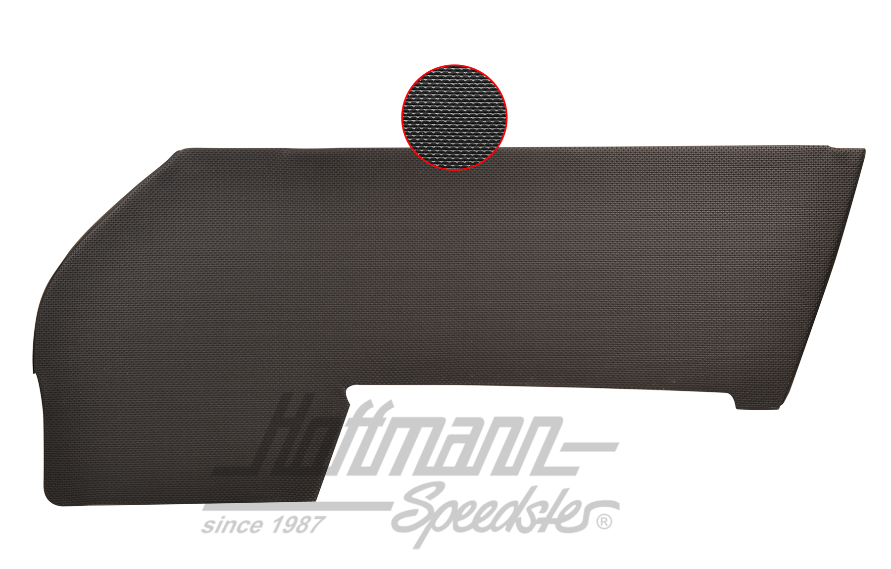 Panel de puerta, 911, 69-73, negro, derecha | 901 555 032 00 | 580-0430-02