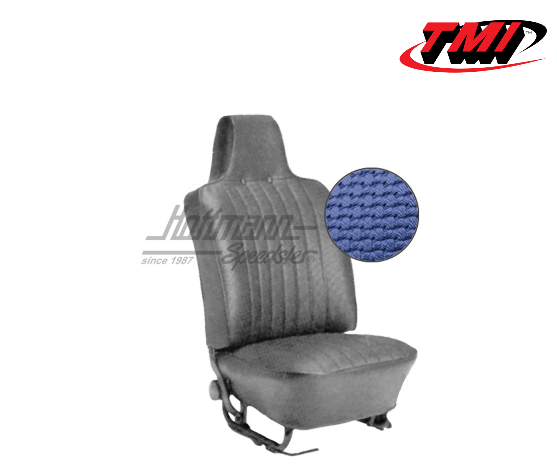 Fundas de asientos, Sedán, 69-72, tejido de cesta, azul | 43-1126-08 | 055-5120