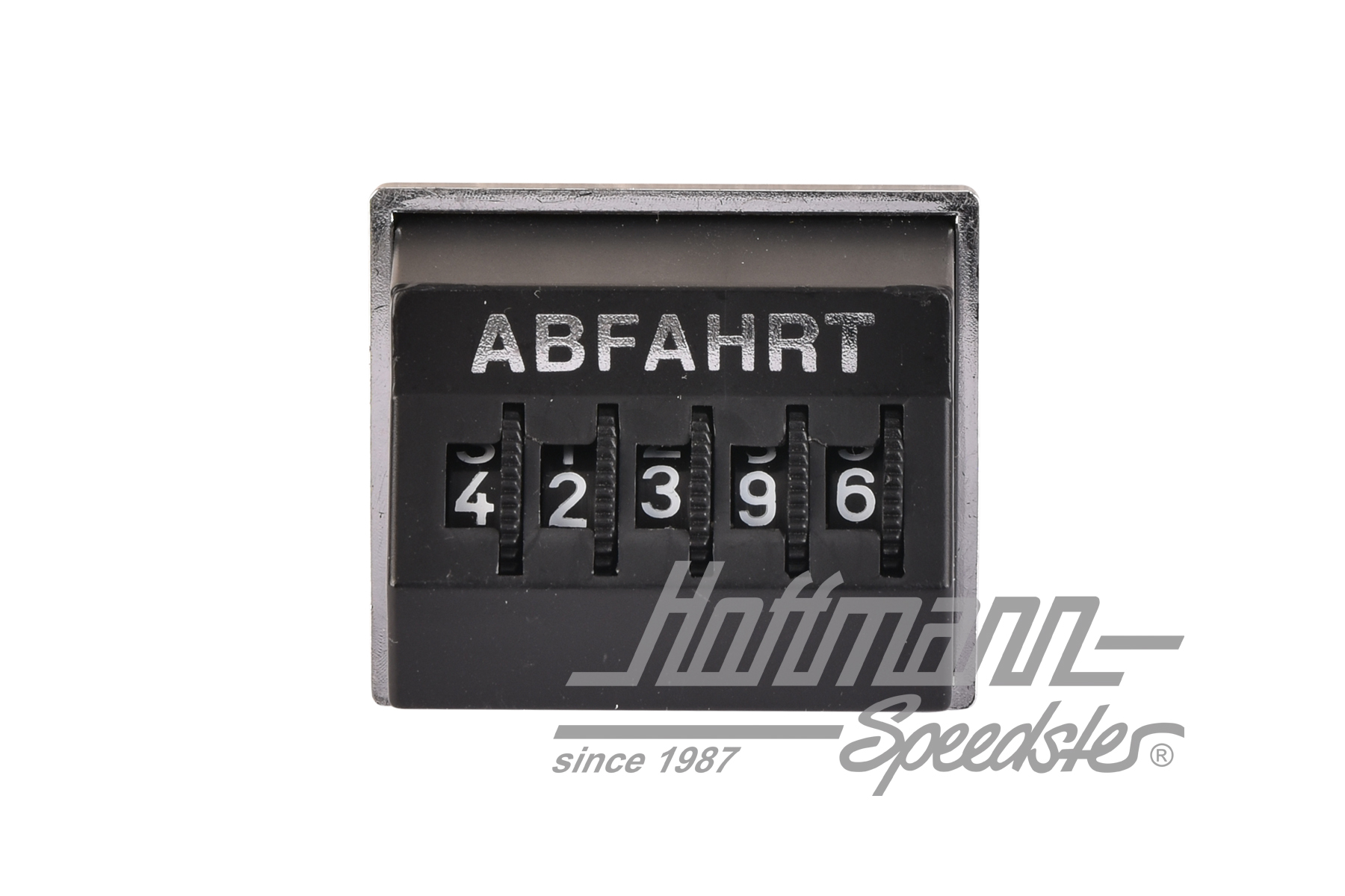 Cuentakilómetros parcial, "Salida", negro                                                           