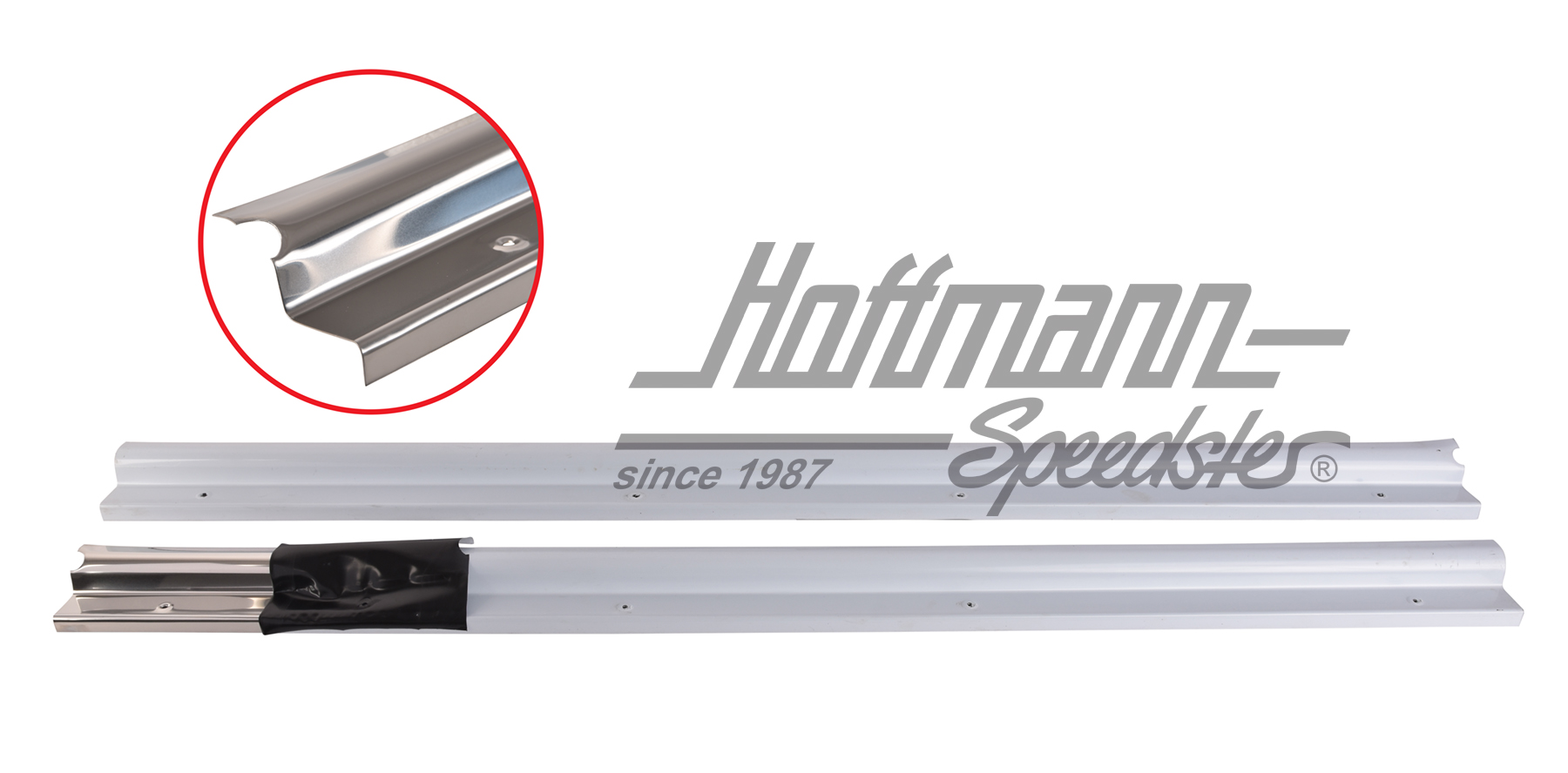 Protección de estribera, acero inoxidable
 | AC-837802 | 020-2039-10