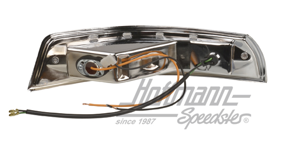 Piloto intermitente, blanco, 65-68, izquierda
                                                     